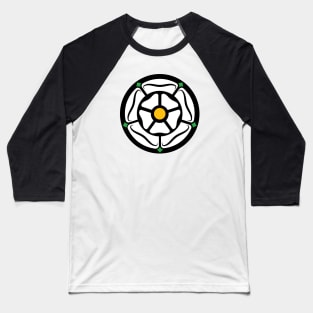 Yorkshire Rose Baseball T-Shirt